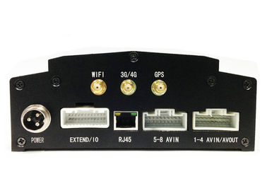 DVR ไฮบริดแบบพกพา 1080P 8 ช่องสำหรับ DVR เพื่อความปลอดภัยของยานพาหนะ
