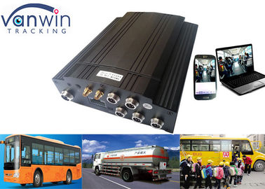Bus GPS 3G Mobile DVR กล้องวงจรปิดบันทึกภาพ, HDD DVR 4 Channel Car