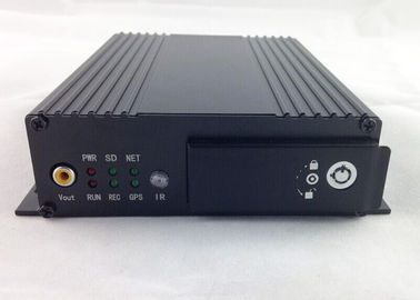 4 - ช่องสัญญาณ SD การ์ด HD มือถือ DVR GPS ติดตามเวลาจริงการควบคุมระยะไกล