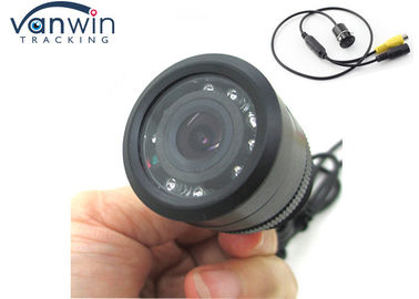 กล้องมองภาพกลางคืนขนาดเล็ก Sony CCD 600TVL แบบแท็กซี่ / รถยนต์พร้อมไฟ LED 10 ดวงและอุปกรณ์เสริมเสียง