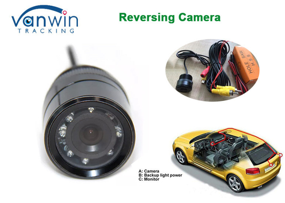 กล้องซ่อนรถยนต์ HD 720P 1080P กล้องมองหลังสำรองขนาดเล็ก 12V พร้อม IR Night Light
