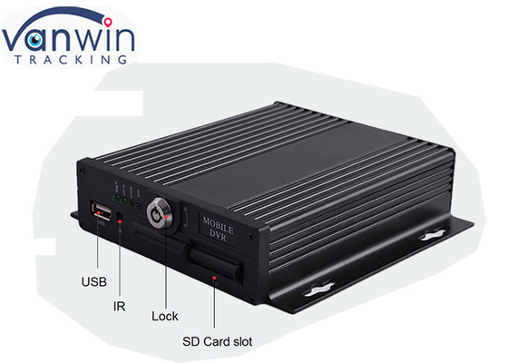 4CH 4G GPS H.264 SD การ์ดมือถือ DVR รถยนต์การเฝ้าระวังวิดีโอมือถือ