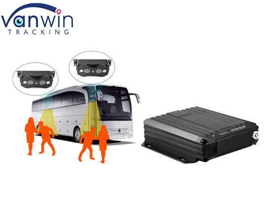 4G GPS Bus People Counter เครื่องมือสถิติการไหลของผู้โดยสาร Video Sensor