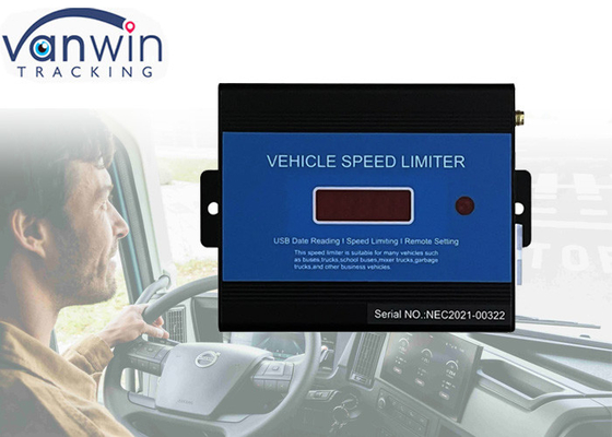 Overspeed Alarm Vehicle Speed ​​Limiter GPS Car Speed ​​Limiting Device 10 ถึง 120km/h