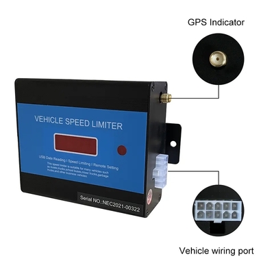 Overspeed Alarm Vehicle Speed ​​Limiter GPS Car Speed ​​Limiting Device 10 ถึง 120km/h
