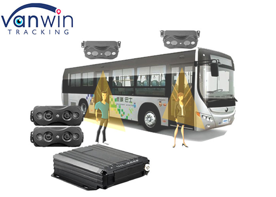 4CH 4G Bus People Counter ระบบ MDVR สำหรับการจัดการรถโดยสาร