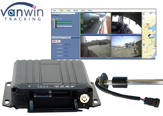 1080p SD Card 4 Channel Video Recorder กล้อง ซิมการ์ด Mdvr สําหรับ Cctv ของรถยนต์