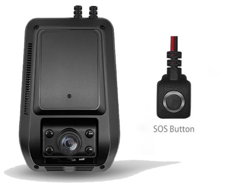 4G ADAS Dash Cam Car Video Recorder OEM 2CH 1080P DVR 4G WIFI GPS สําหรับแท็กซี่