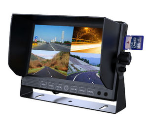 4CH 7 &quot;TFT Monitor รถยนต์รถบรรทุกกล้อง DVR ระบบที่มีการ์ด SD 32 GB