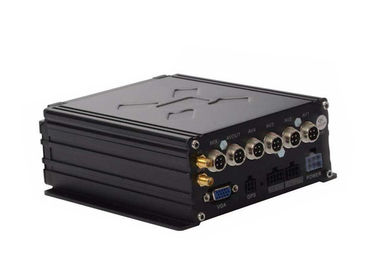 4 CH 1080P HD ยานพาหนะกล้อง DVR บันทึกวิดีโอเครือข่าย 4G LTE H.265 8V-36V
