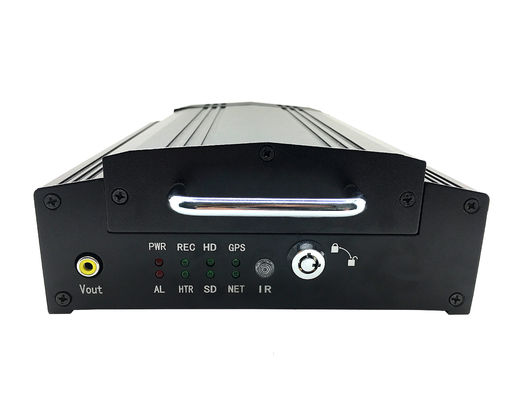 4 ช่อง 1080P RS232 กล้องวงจรปิด DVR SSD ฮาร์ดดิสก์ MDVR GPS 4G