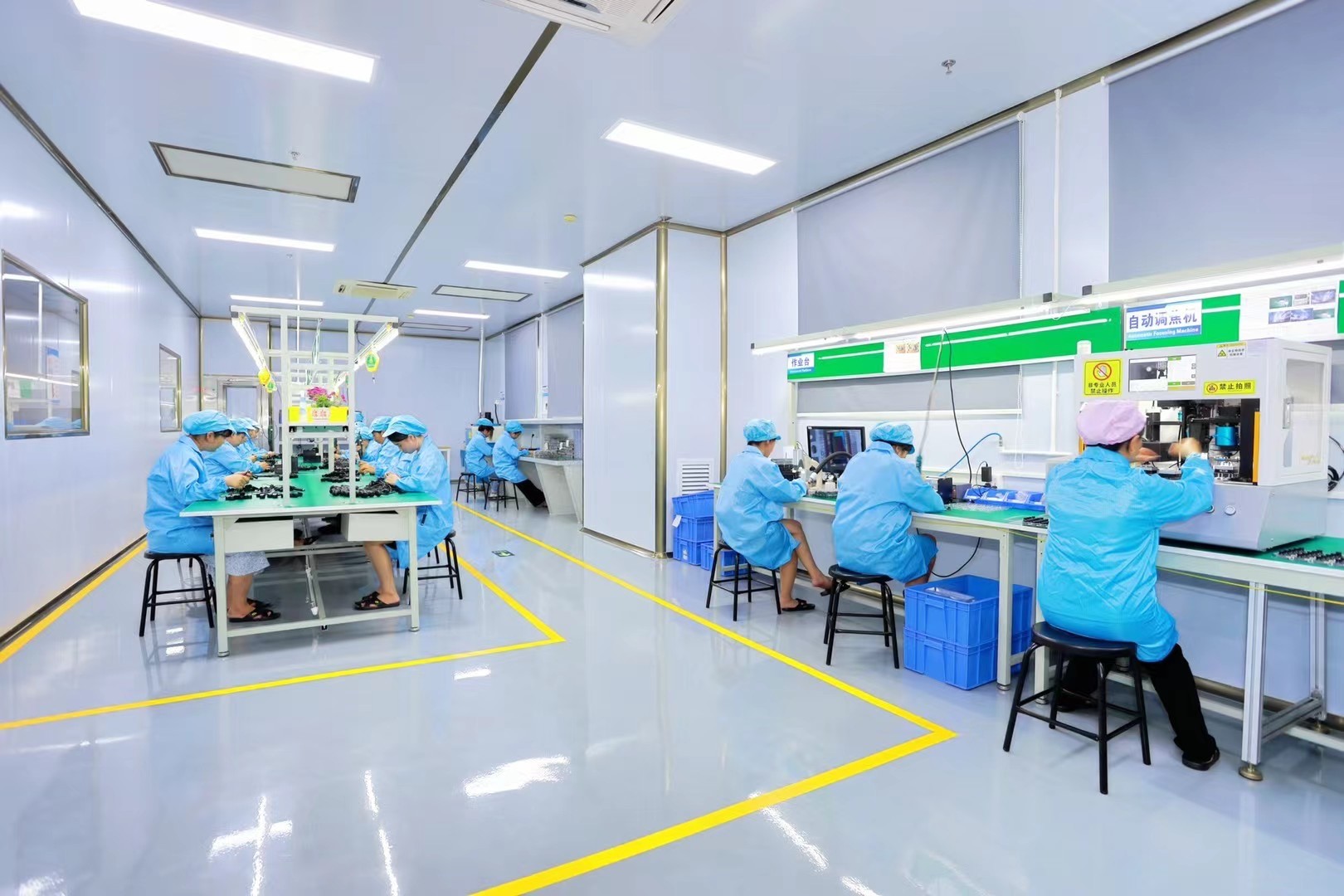 Shenzhen Vanwin Tracking Co.,Ltd สายการผลิตของโรงงาน