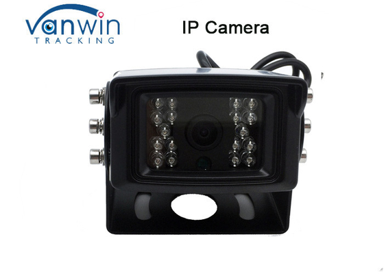 1080P 24V 48V การเฝ้าระวังด้านหลัง IP กล้อง IPC Waterproof Night Vision สำหรับรถบรรทุก Bus