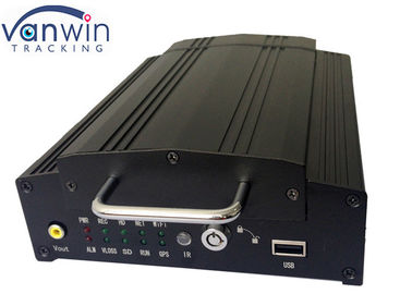 4CH / 8CH DVR สำหรับยานพาหนะเคลื่อนที่, SD การ์ดไร้สาย 3G H.264 DVR PTZ Control