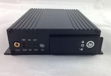 3G เรียลไทม์ตรวจสอบรถ DVR / MDVR / DVR มือถือสนับสนุนน้ำมันเซ็นเซอร์ผู้โดยสารนับ