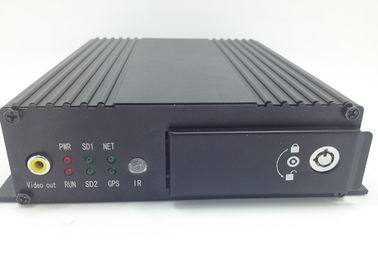 720P 4CH ระบบรักษาความปลอดภัยวิดีโอ Full HD DVR มือถือที่มีพอร์ต Lan RJ45