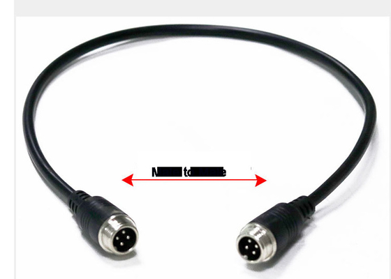 4pin สายต่อกันน้ำชายกับชาย / หญิงกับหญิง M12 ลวด Connector