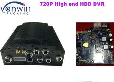 AHD 720P HD Mobile DVR, 3G GPS 4ch car dvr พร้อมเครื่องบันทึกวิดีโอเสียง