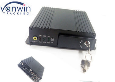 ความละเอียดสูงการ์ด SD มือถือ DVR 1080P ระบบรักษาความปลอดภัยบัส 4CH ชุด MDVR