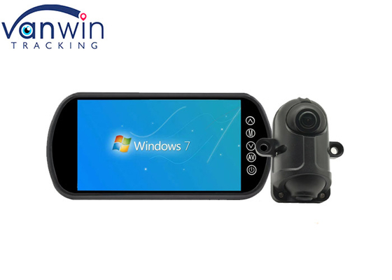 กระจกมองหลังจอมอนิเตอร์ AV 7 นิ้วแบบสากลพร้อมการบันทึก DVR