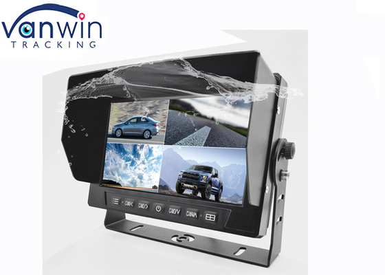 AHD Quad Waterproof TFT Car Monitor Display พร้อม IP69 7 นิ้ว