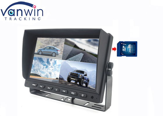 เครื่องบันทึกจอรถยนต์ 7 นิ้ว 4inch และกล้องมองหลังจอ LCD สําหรับรถบรรทุก RV