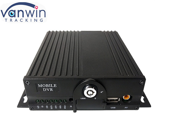 6 ช่อง dual SD Card 3g 4g Live Video ระบบกล้อง CCTV ของรถยนต์ สําหรับรถบัส