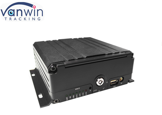 6ch 4g สตรีมวิดีโอในเวลาจริง HDD Mdvr 1080p GPS Wifi สําหรับการติดตามยาน