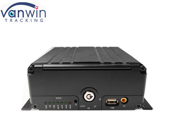 6ch 4g สตรีมวิดีโอในเวลาจริง HDD Mdvr 1080p GPS Wifi สําหรับการติดตามยาน