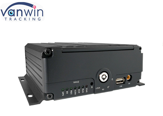 เครื่องบันทึกวิดีโอมือถือ 4G GPS 8ch HDD พร้อมระบบติดตามยานพาหนะ WIFI