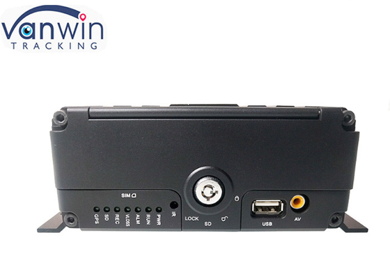 เครื่องบันทึกวิดีโอมือถือ 4G GPS 8ch HDD พร้อมระบบติดตามยานพาหนะ WIFI