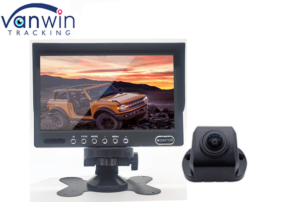 ยานพาหนะขนาด 7 นิ้วบน Dash Backup Monitor Digital TFT LCD 2 อินพุตวิดีโอสำหรับกล้อง Mdvr