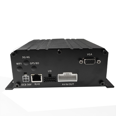 4G Live Video 6CH HDD ยานพาหนะกล้องวงจรปิด dvr อุปกรณ์ติดตาม GPS