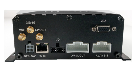 8CH HDD SSD SD Cardรถ dvr พร้อม GPS 4G WIFI Alarm