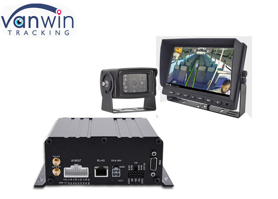 จีพีเอส 4 ช่อง DVR มือถือสําหรับการจัดการรถยนต์