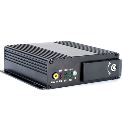 4G GPS Dual SD 8 ช่องทางเครือข่าย DVR AHD 1080P สําหรับรถบัสสาธารณะ