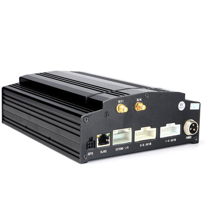 8 ช่อง Mobile DVR พร้อม 3G 4G GPS และรองรับฮาร์ดดิสก์ 2TB สำหรับการเฝ้าระวัง CCTV ในยานพาหนะ