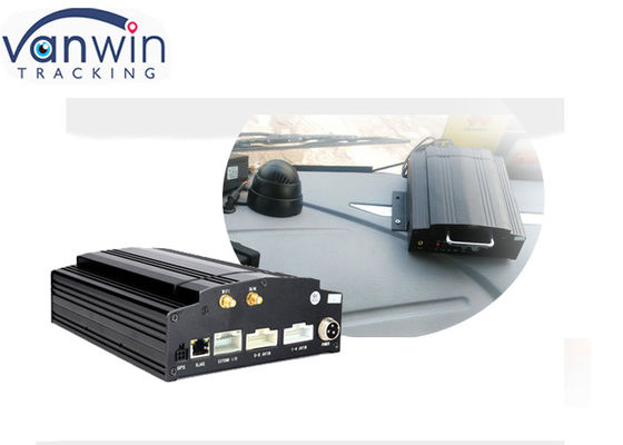 8 ช่อง Mobile DVR พร้อม 3G 4G GPS และรองรับฮาร์ดดิสก์ 2TB สำหรับการเฝ้าระวัง CCTV ในยานพาหนะ
