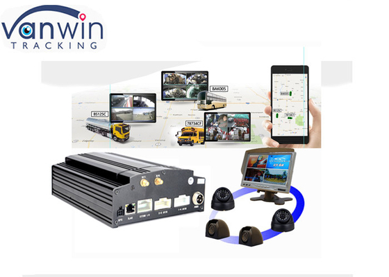 4ch 8ch AHD 1080P HDD SD รถโรงเรียน GPS รถ dvr ระบบตรวจสอบวิดีโอ