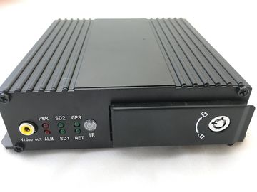 SD WIFI รองรับการเล่น CMS 8 ช่องทาง DVR มือถือ MDVR สำหรับรถโดยสารสาธารณะ