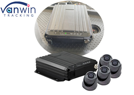 4G Online Video SD card มือถือ dvr GPS Tracking Solution ติดตามอุณหภูมิสําหรับรถบรรทุกเย็น