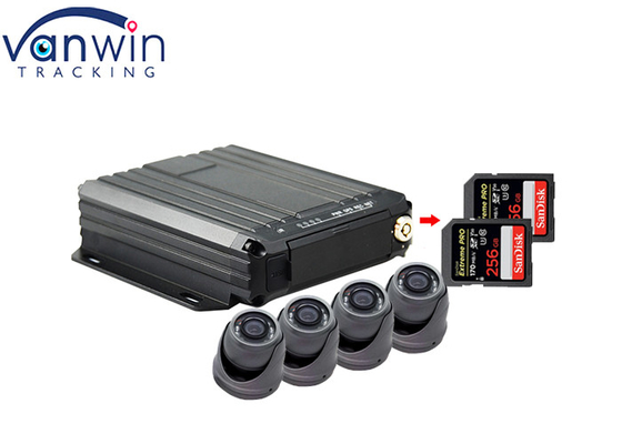 4G Online Video SD card มือถือ dvr GPS Tracking Solution ติดตามอุณหภูมิสําหรับรถบรรทุกเย็น