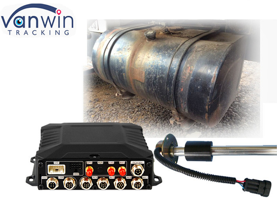 4ch Wifi GPS Vehicle Fuel Tracking HD Mobile DVR พร้อมไฟฟ้า 8V-36V และความจุสูง