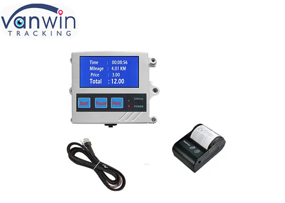 โรงงานปรับแต่งแท็กซี่เมตร พร้อมเครื่องพิมพ์สําหรับแท็กซี่รถยนต์ GPS Tracker