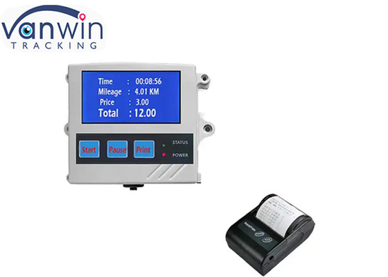 โรงงานปรับแต่งแท็กซี่เมตร พร้อมเครื่องพิมพ์สําหรับแท็กซี่รถยนต์ GPS Tracker