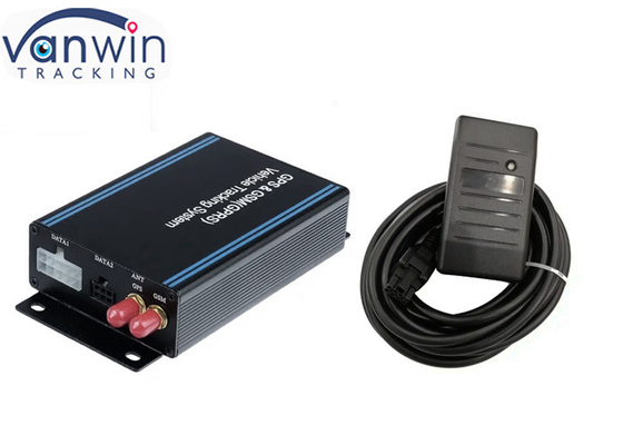เครื่องติดตามยานพาหนะ GPS 4G พร้อมโซลูชันการติดตามการตรวจจับประตูเครื่องอ่าน RFID