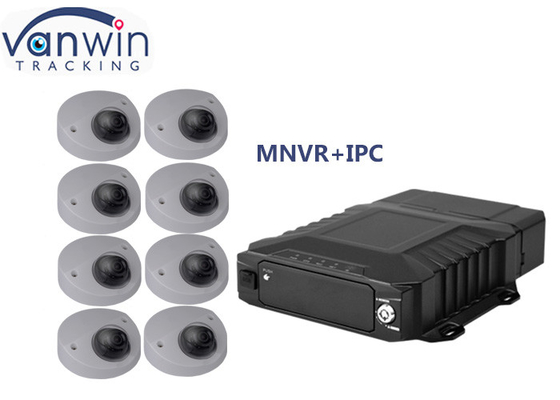 1080P IP MNVR 4 ช่อง NVR มือถือด้วย GPS 4G WIFI AI