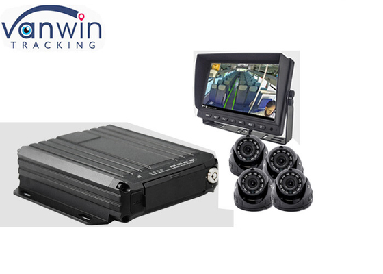 3G 4G Dual SD 4ch Mobile Dvr Real Time Surveillance Solution ระบบตรวจจับในเวลาจริง