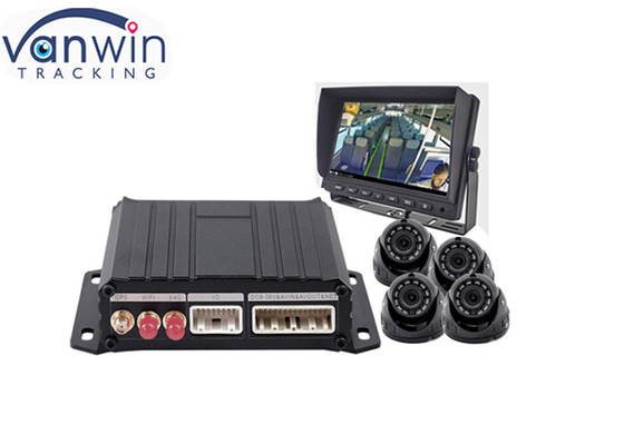 3G 4G Dual SD 4ch Mobile Dvr Real Time Surveillance Solution ระบบตรวจจับในเวลาจริง