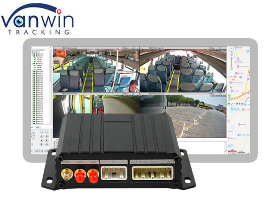 3G 4G Dual SD 4ch Mobile Dvr Real Time Surveillance Solution ระบบตรวจจับในเวลาจริง